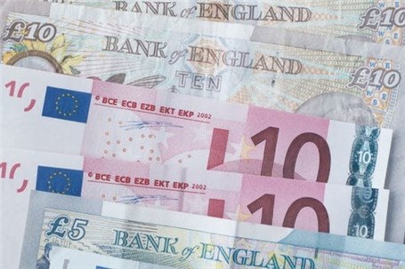 سقوط یورو در برابر پوند