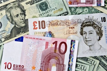 افزایش نرخ رسمی پوند و کاهش نرخ یورو