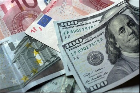 نرخ رسمی یورو و پوند، همچنان کاهشی