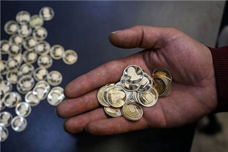 کاهش یک میلیون و ۴۰۰ هزار تومانی قیمت سکه